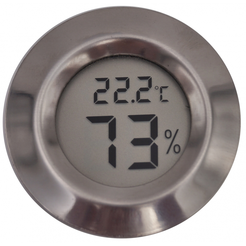 Hygrometer for Humidor SS