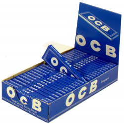OCB Blau Zigarettenpapier 25 x 50 Blatt
