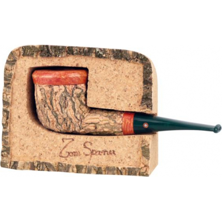 Tom Spanu Briar Pipe with Cork Lining, Straight