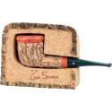 Tom Spanu Briar Pipe with Cork Lining, Straight