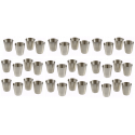 GERMANUS Metal Alloy Shot Mugs, 36 pcs cups