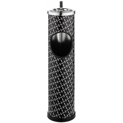 Stand Ashtray in Black White