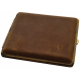 GERMANUS Cigarette Case Metal with Calf Leather Application - Made in Germany - Design Wild Bull