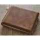 GERMANUS Cigarette Case Metal with Calf Leather Application - Made in Germany - Design Wild Bull