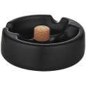 Pipe Ashtray - black, matte - I