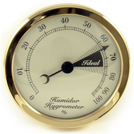 Hygrometer als Ersatz für Humidor 75 mm