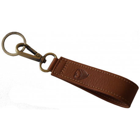 Key Ring - Made in EU - Albrunus, Brown