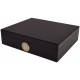 GERMANUS Cigar Humidor Movella in Black Gold