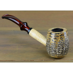 Original Missouri Quality Corncob Pipe - Shape: Charles Towne Cobbler