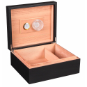 2nd Choice: Angelo Classic 43 Cigar Humidor in Black with Leather Cover