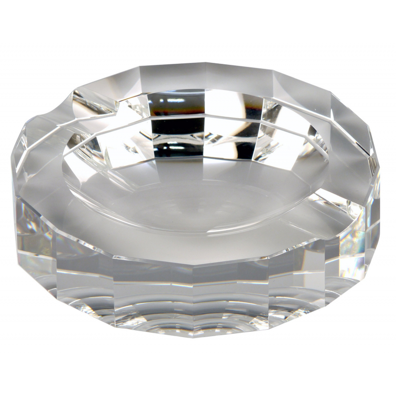 Faceted Crystal Ashtray