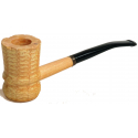 Original Missouri Quality Corncob Pipe - Shape: Curl, Unfiltered, Bent