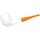 Andreas Bauer Billiard Smooth meerschaum Pfeife