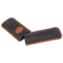 Cigar Case from leather, 2 Ct.