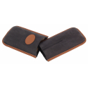 Cigar Case from leather, 2 Ct. - Robusto