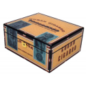 Cigar Humidor Cigarbox Carribean Chest for ca. 50 Cigars