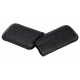 Cigar Case, 2 Ct., Black - Robusto