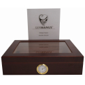 GERMANUS Humidor Mensalla Classic, Brown for ca. 30 Cigars