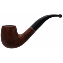 GERMANUS Pipe Classic, Bent, Brown Smooth, 10055/1