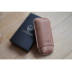 Cigar Case from leather, 2 Ct. - Lonsdale