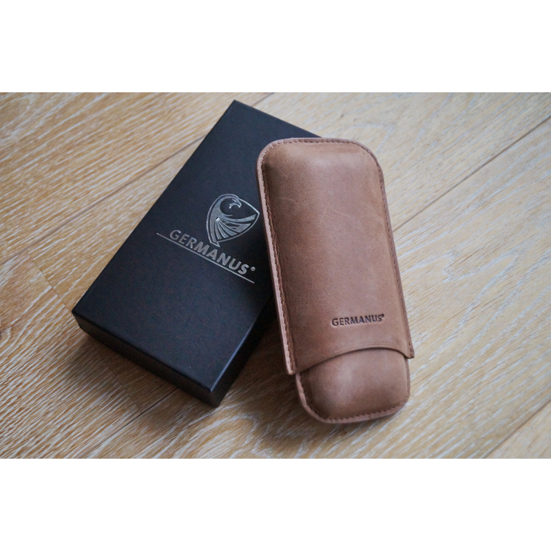 Double D24 Coated canvas Cigar case