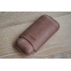 Cigar Case from leather, 2 Ct. - Lonsdale