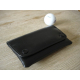 Rubber Lined Tobacco Pouch - Style S, Black