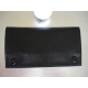 Rubber Lined Tobacco Pouch - Style 6, black
