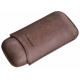 Cigar Case from leather, 2 Ct. - Lonsdale