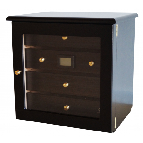 GERMANUS ® Cigar Humidor Cabinet with GERMANUS Humidifier for ca 200 cigars