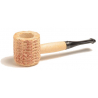 Original Missouri Qualitäts Corncob Pfeife - Shape: Feather Glatt, Billiard