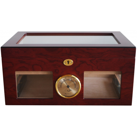 Spytte dechifrere Fryse GERMANUS Cigar Humidor '124 for Approx. 125 Cigars, Brown