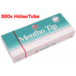 Gizeh Mentho Tip Cigarette Tubes 200 pc