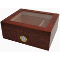 B-Ware: GERMANUS Zigarren Humidor Desk für ca. 50 Zigarren