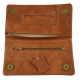 GERMANUS Calbrunus Tobacco Pouch -  Leather - Dark Brown