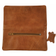 GERMANUS Calbrunus Tobacco Pouch -  Leather - Dark Brown