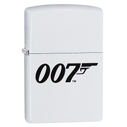 Zippo 60004202 James Bond 007 white