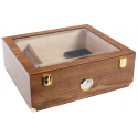 2nd Choice: GERMANUS Humidor for ca. 100 in Brown