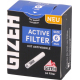 Gizeh Pipefilter Charcoal - 6 mm - 34 pieces