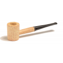 Original Missouri Quality Corncob Pipe - Classic, Straight 2, Flat Cylinder