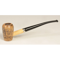 Original Missouri Qualitäts Corncob Pfeife - Shape: Cobbit Elf, Bent