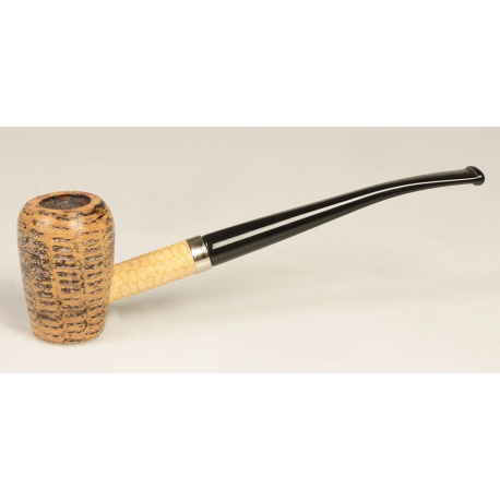 Original Missouri Quality Corncob Pipe - Shape: Cobbit Elf, Bent