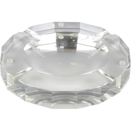 GERMANUS Solid Crystal Glass Cigar Ashtray