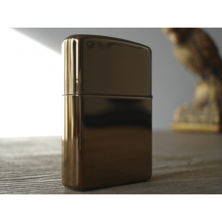 Zippo Feuerzeug - Farbe: golden messing bronze