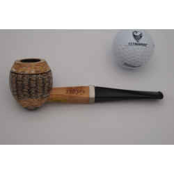 Original Missouri Quality Corncob Pipe - Shape: Franklin 150 Years