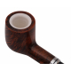 Angelo Pipe No. 12 with Meerschaum Inlay