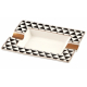 GERMANUS Porcelain Cigar Ashtray from Genuine Procelain - Triangle