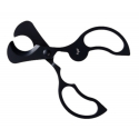 GERMANUS Cigar Cutter Scissors Hi Steel, Black