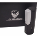 GERMANUS Jetflame Cigar Lighter Stick Ilias with 2 Torch Flames, Black Metal