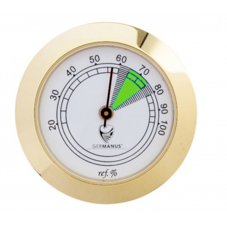 GERMANUS Hygrometer Replacement for Humidor 37 mm